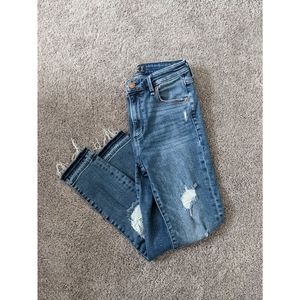 A&F Simone High Rise Ankle Jeans